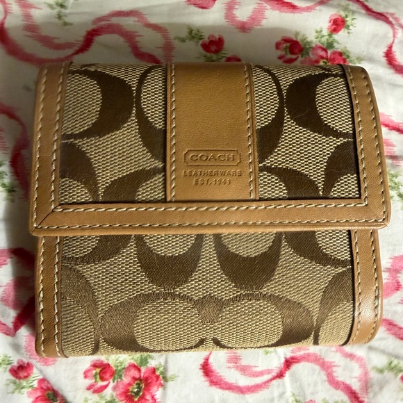 Coach Handbags - Coach original classic print wallet y2k 2007